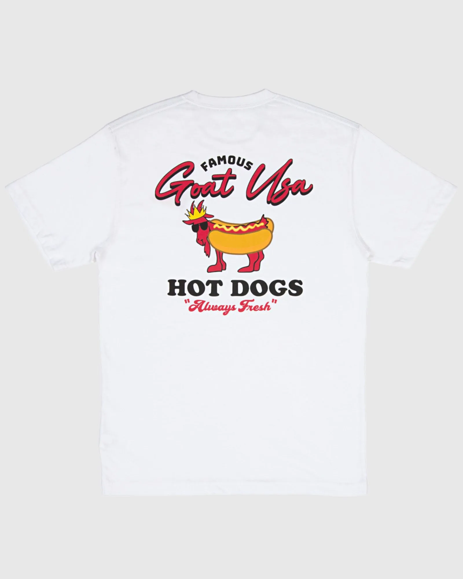Hot Dog T-Shirt sold by Goat USA