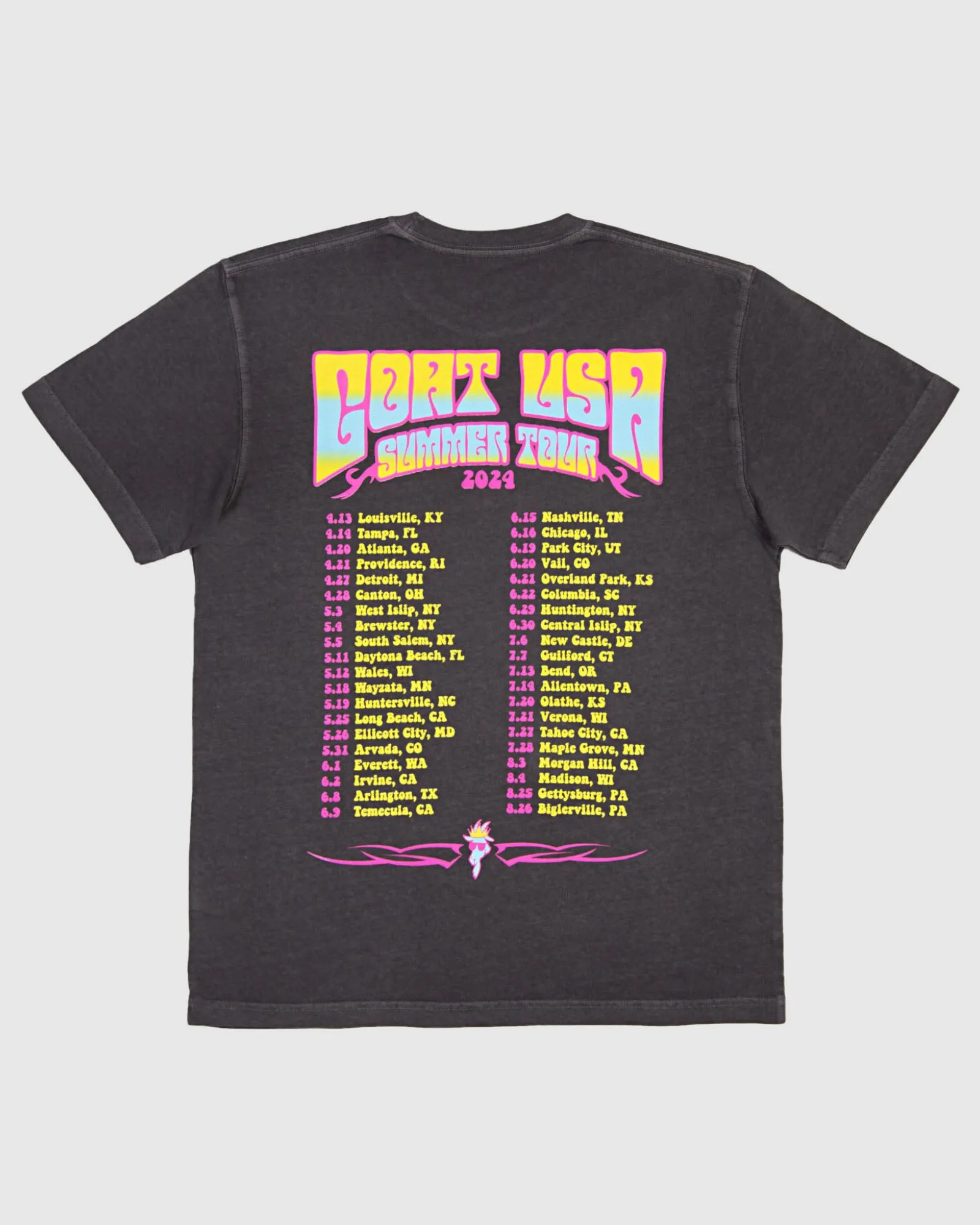 Summer Tour T-Shirt sold by Goat USA