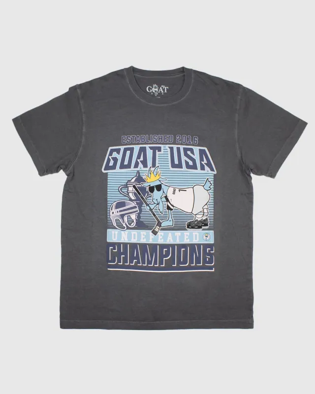 Undefeated Hockey T-Shirt sold by Goat USA