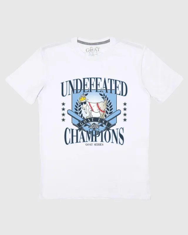 Undefeated Baseball T-Shirt sold by Goat USA