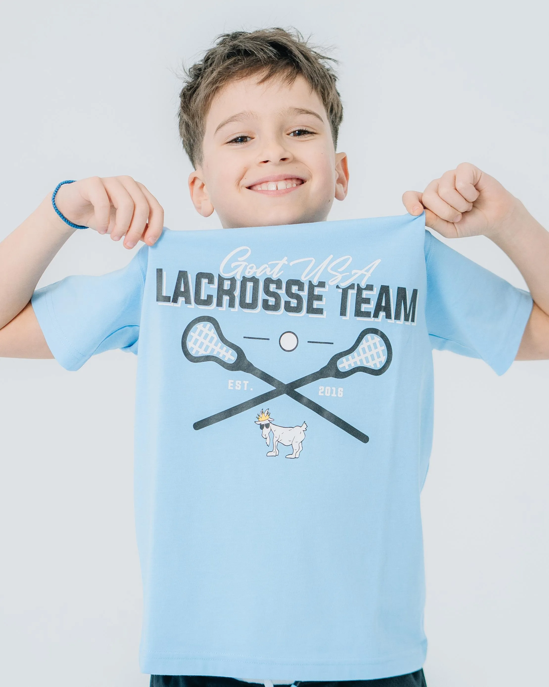 Lacrosse Team T-Shirt sold by Goat USA product image thumbnail 3
