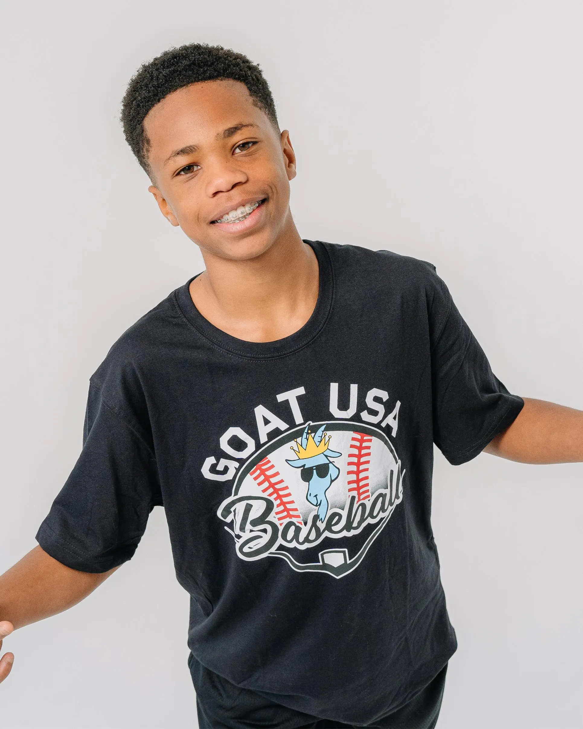 Baseball T-Shirt sold by Goat USA product image thumbnail 3