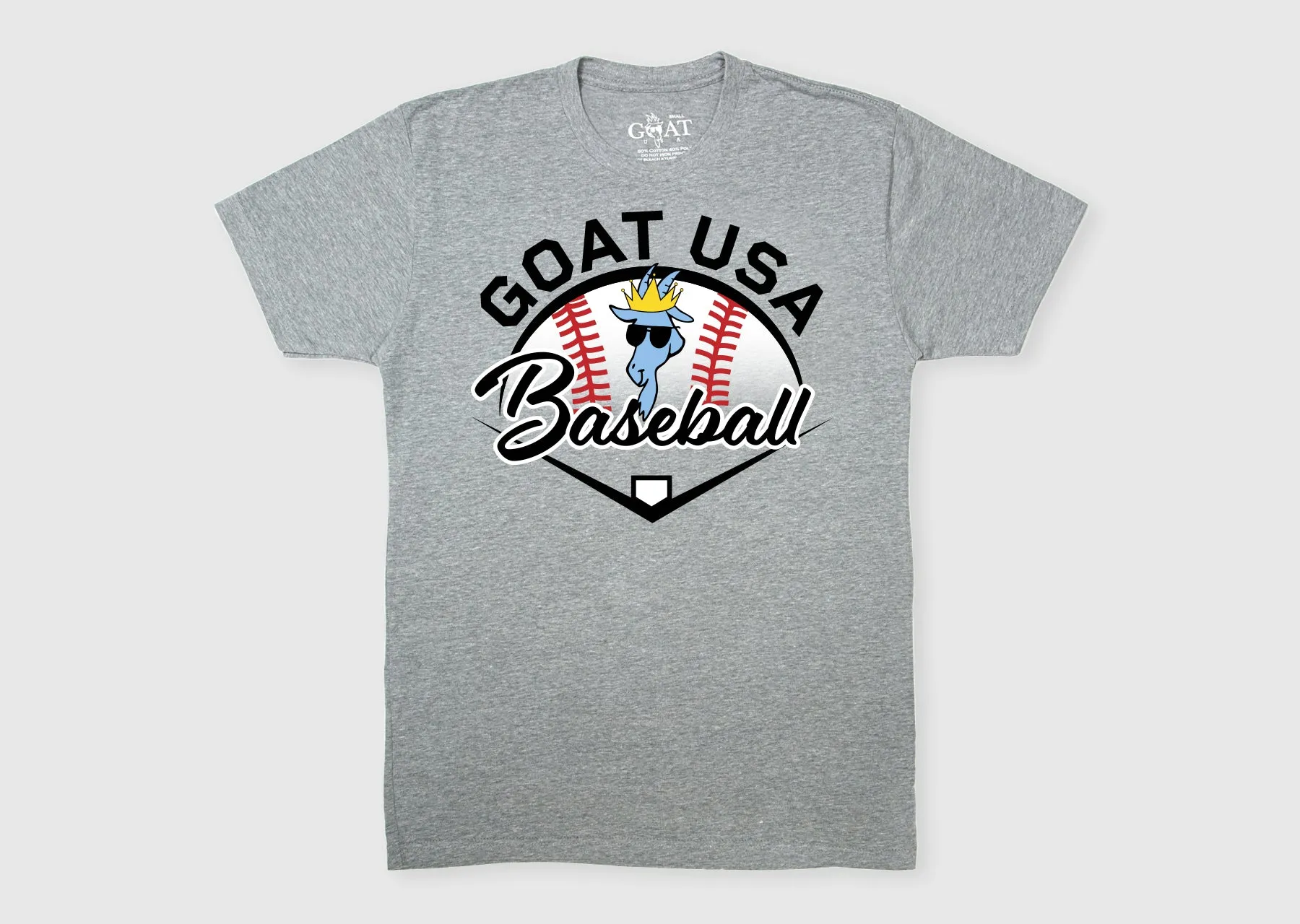 Baseball T-Shirt sold by Goat USA product image thumbnail 4