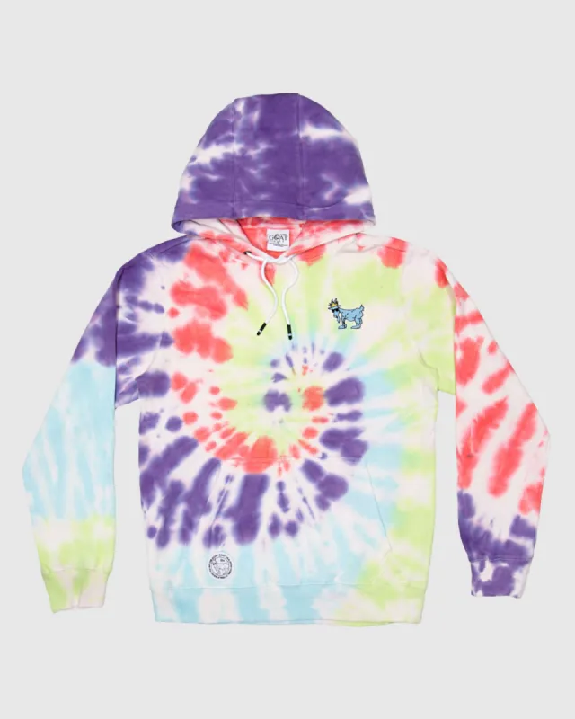 Tie-Dye Hooded Sweatshirt sold by Goat USA