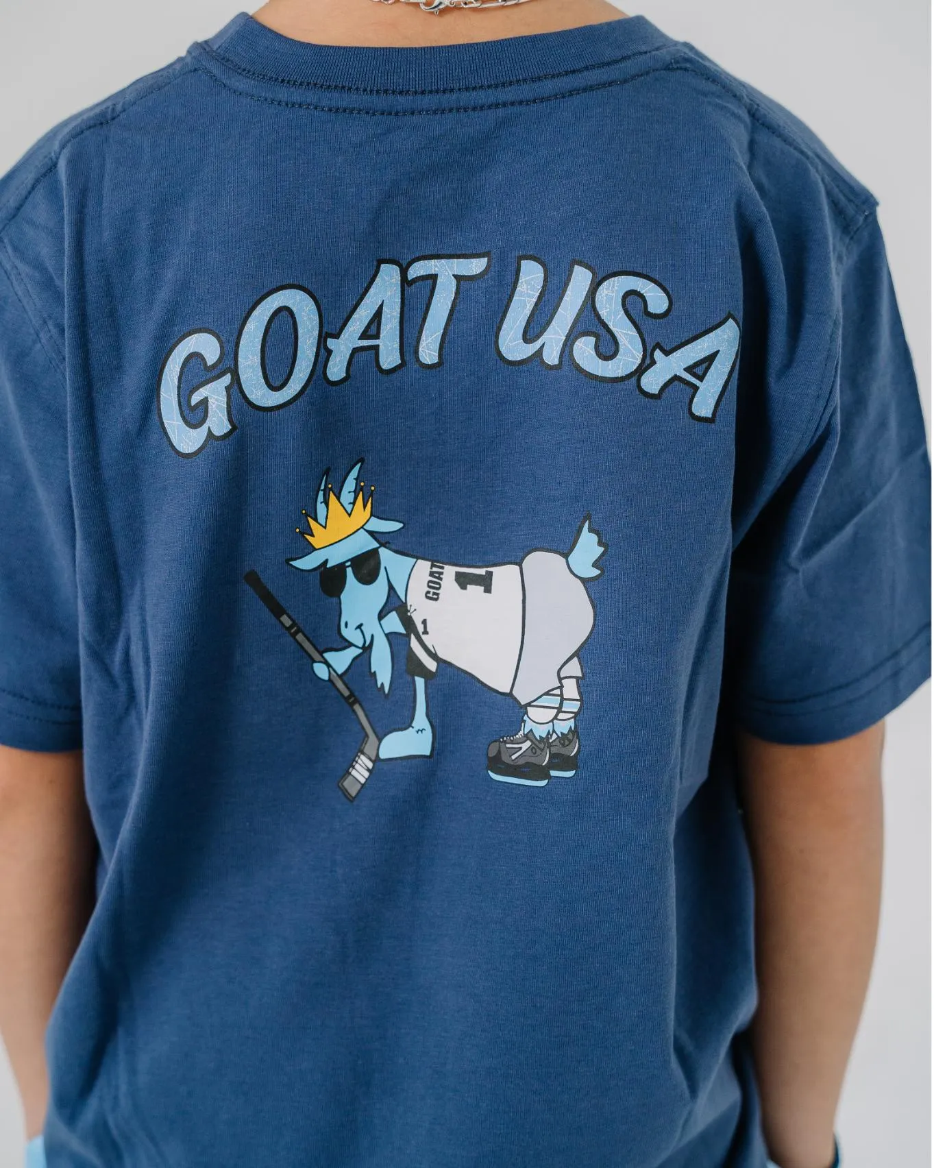 Hockey T-Shirt sold by Goat USA product image thumbnail 4