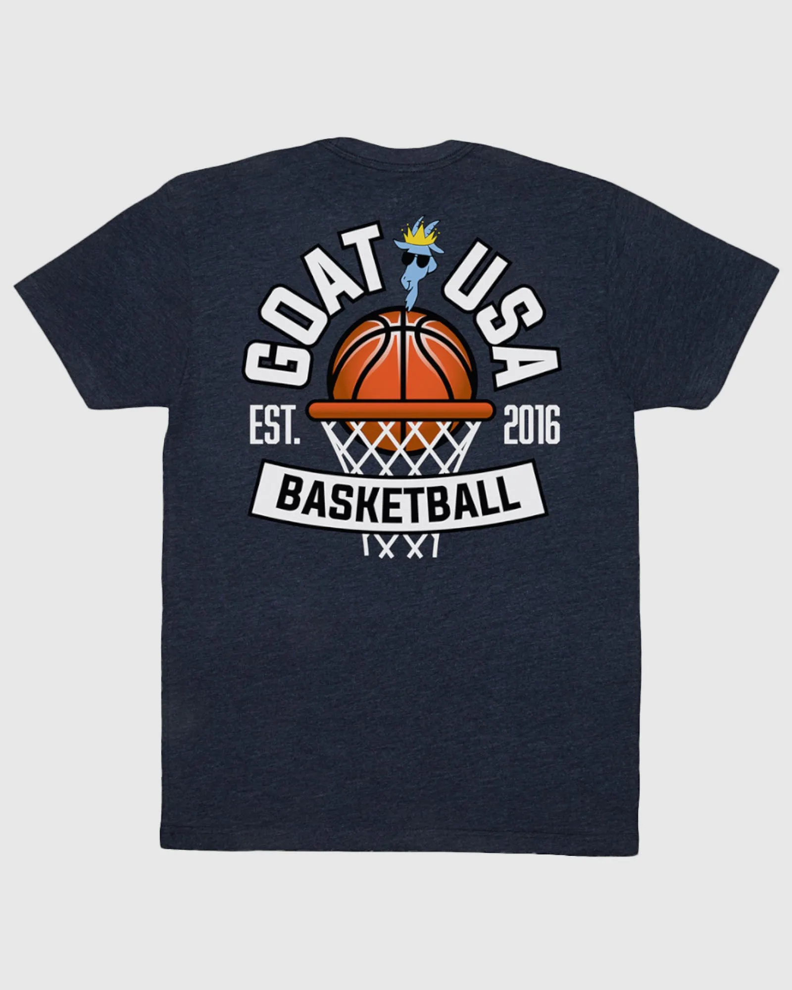 Basketball T-Shirt sold by Goat USA product image thumbnail 4