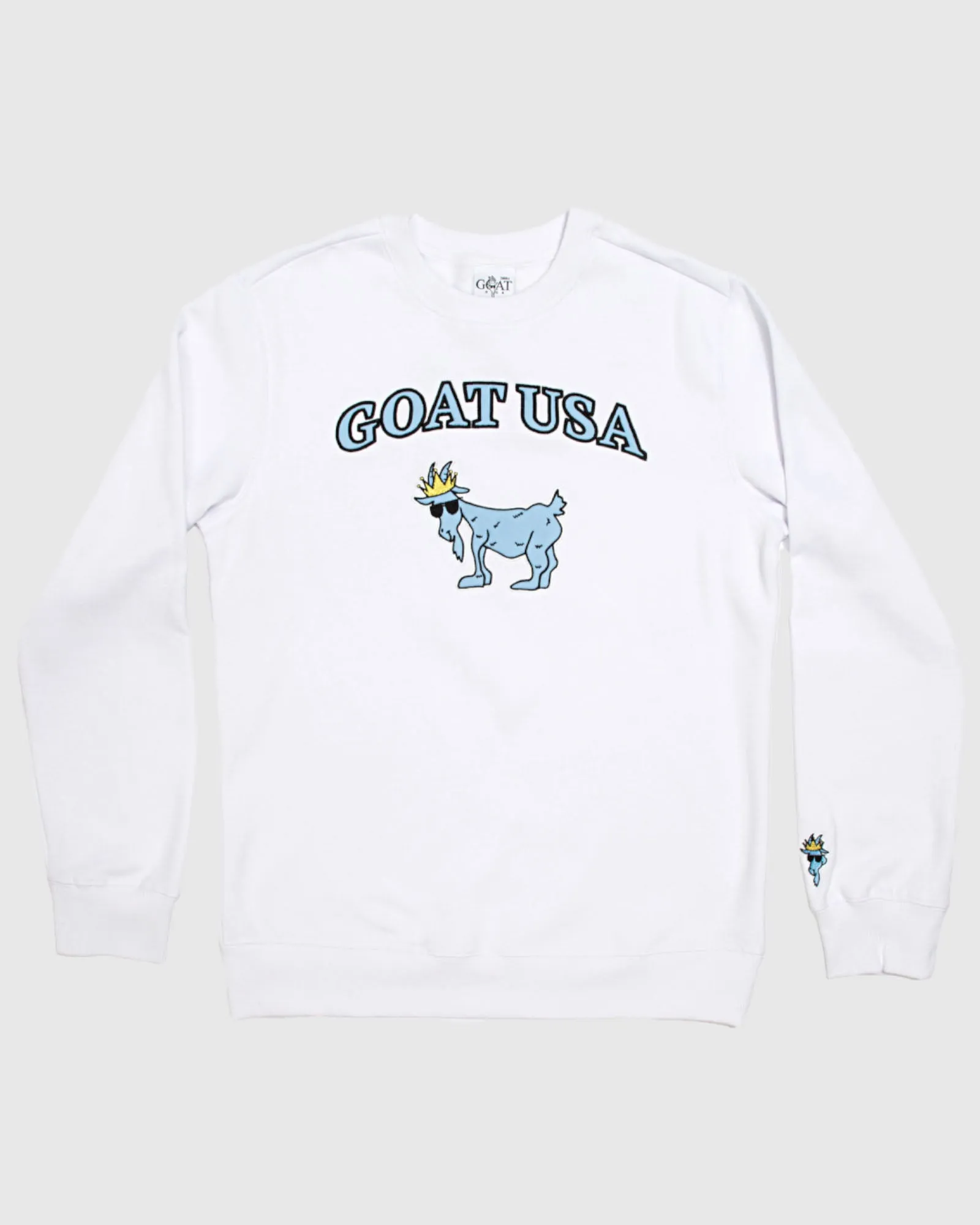 Big GOAT Crewneck Sweatshirt sold by Goat USA