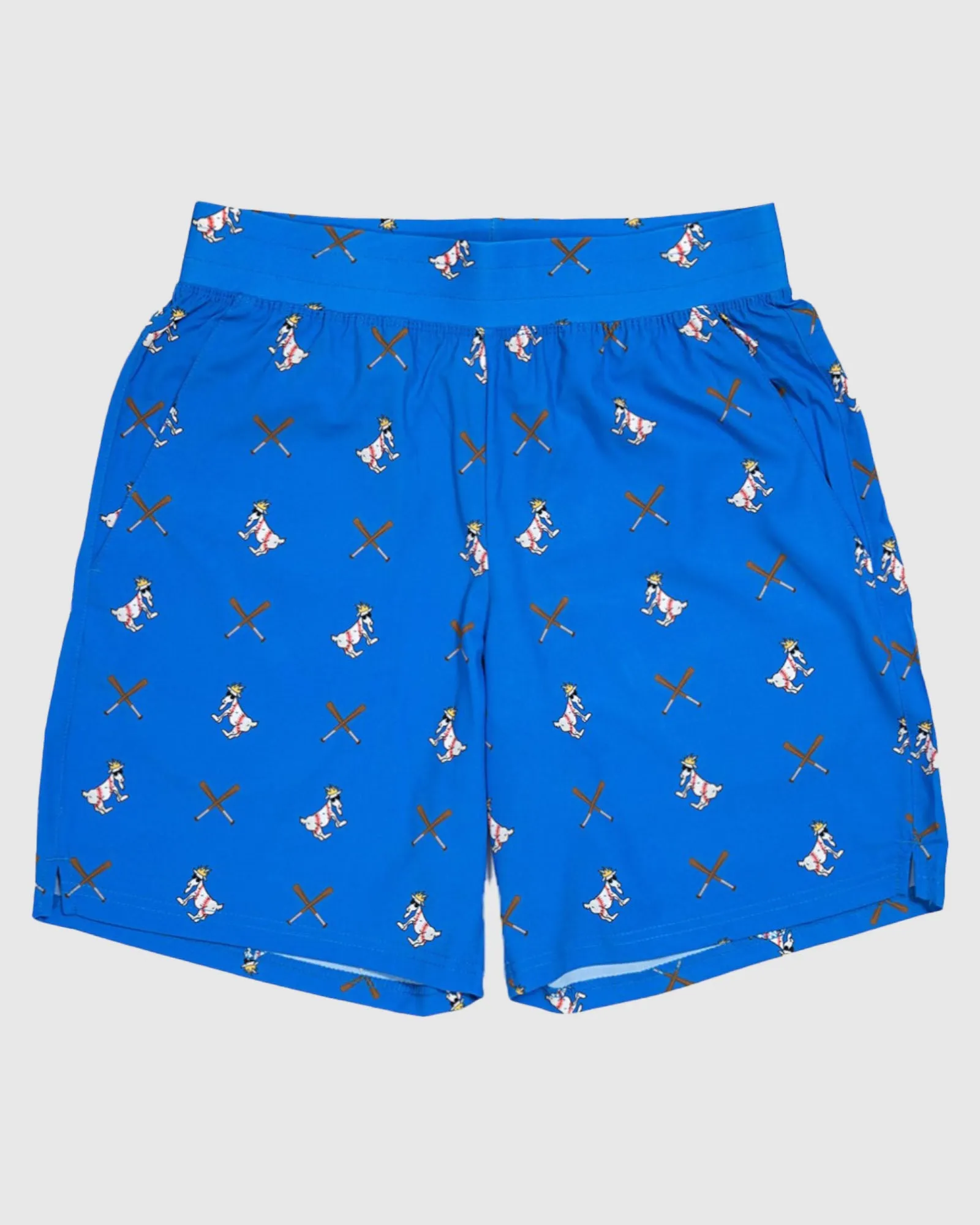 Men's Athletic Shorts: Baseball All-Over-Print sold by Goat USA