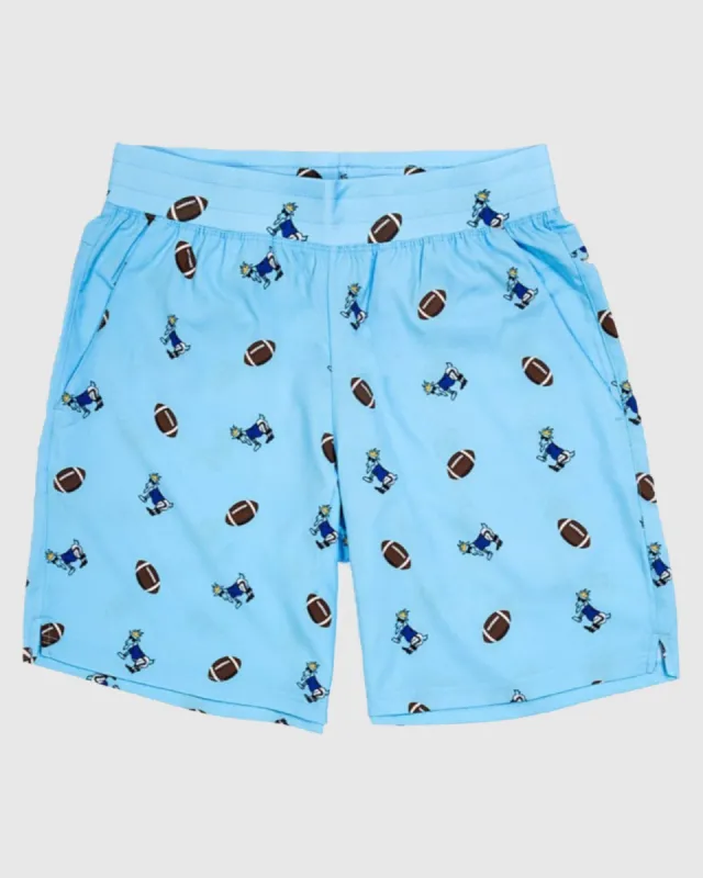 Men's Athletic Shorts: Football All-Over-Print sold by Goat USA