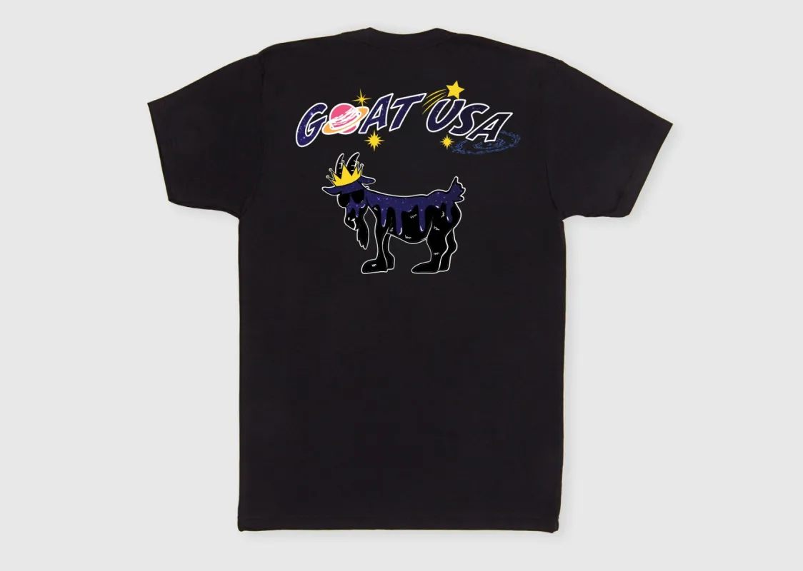 Galaxy Drip T-Shirt made by Goat USA