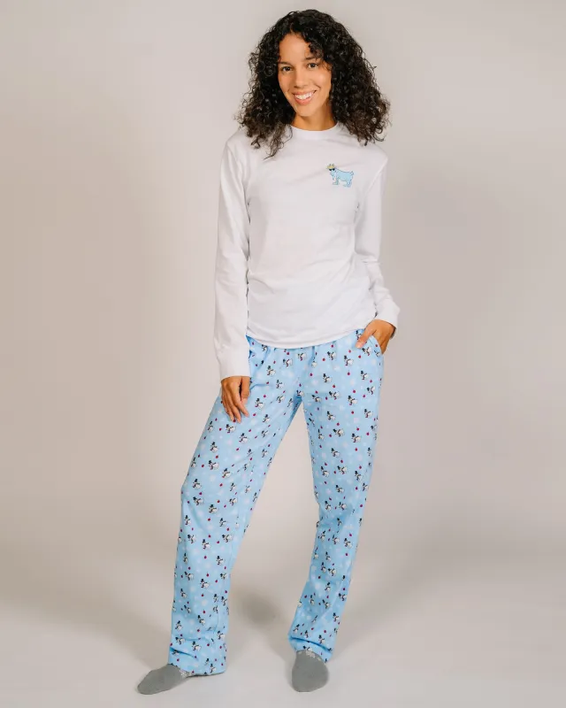 Snowman Pajama Pants sold by Goat USA