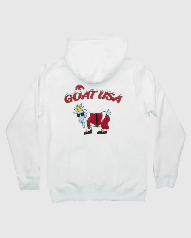Santa Hooded Sweatshirt sold by Goat USA