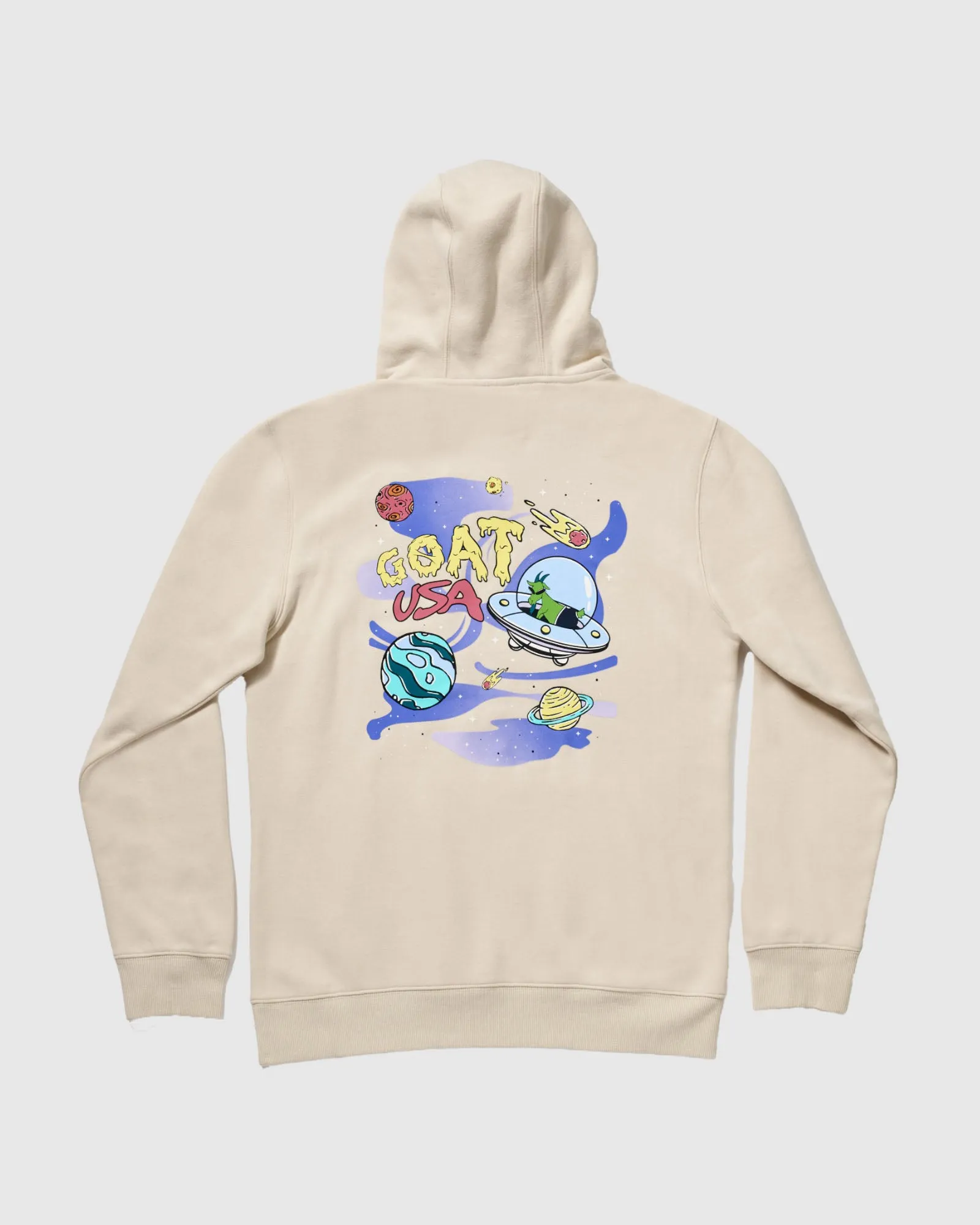 Alien GOAT Hooded Sweatshirt sold by Goat USA