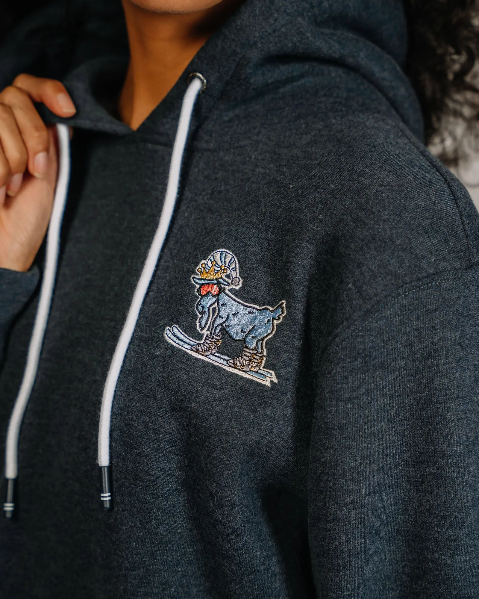 Mountain Club Hooded Sweatshirt sold by Goat USA product image thumbnail 3