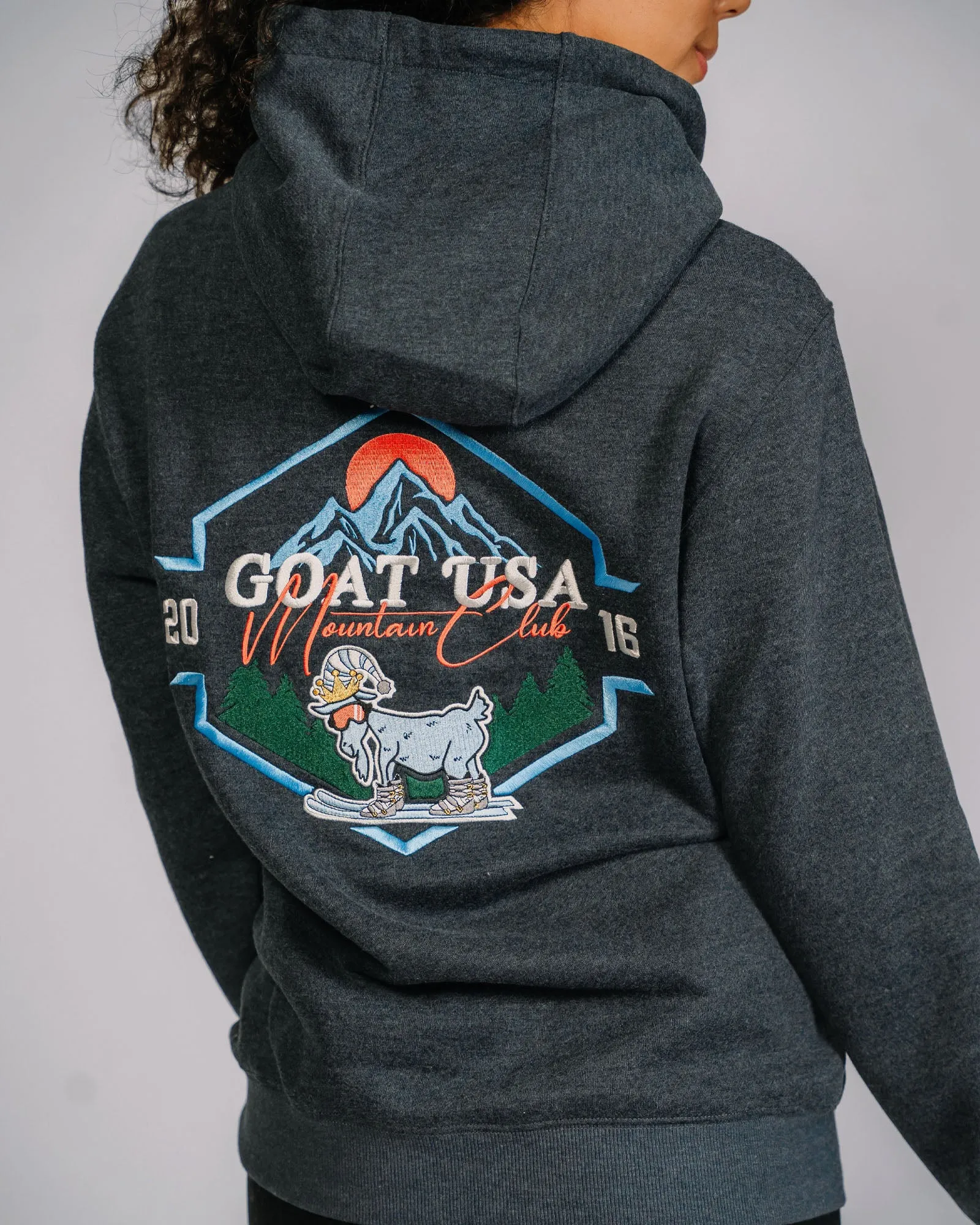 Mountain Club Hooded Sweatshirt sold by Goat USA product image thumbnail 2