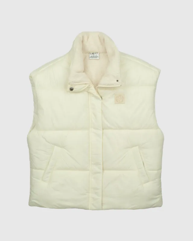 Women's Puffer Fleece Vest sold by Goat USA