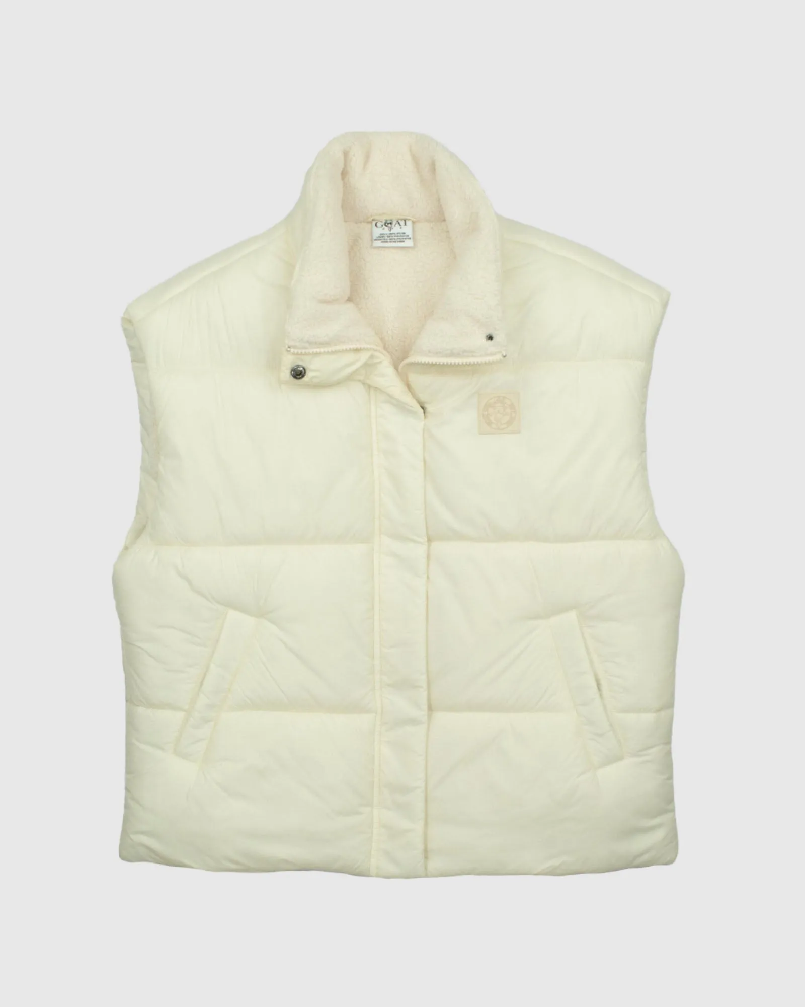 Women's Puffer Fleece Vest sold by Goat USA