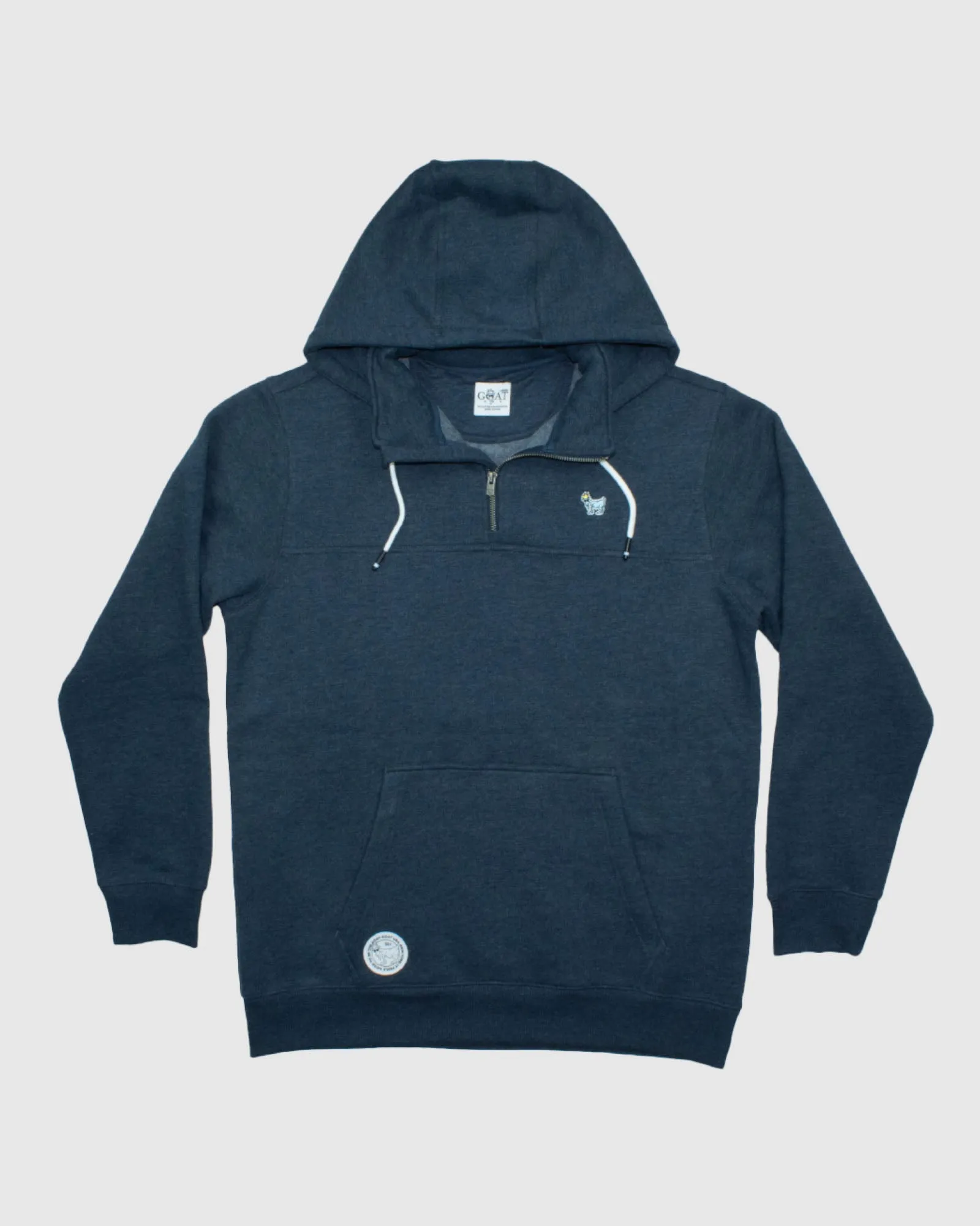 OG 1/4 Zip Hooded Sweatshirt sold by Goat USA product image thumbnail 5