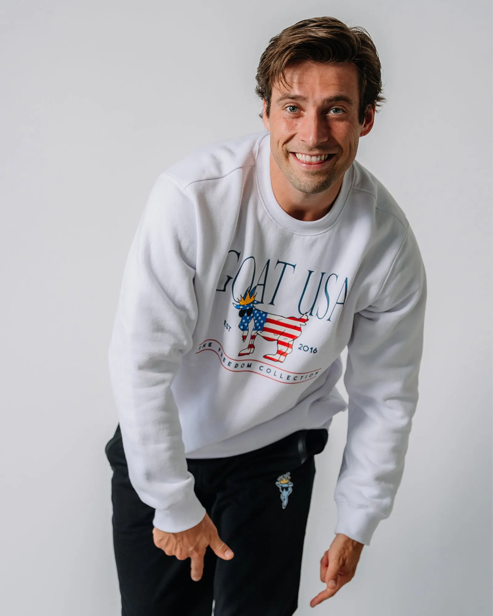 North Tyson Freedom Crewneck Sweatshirt sold by Goat USA product image thumbnail 2