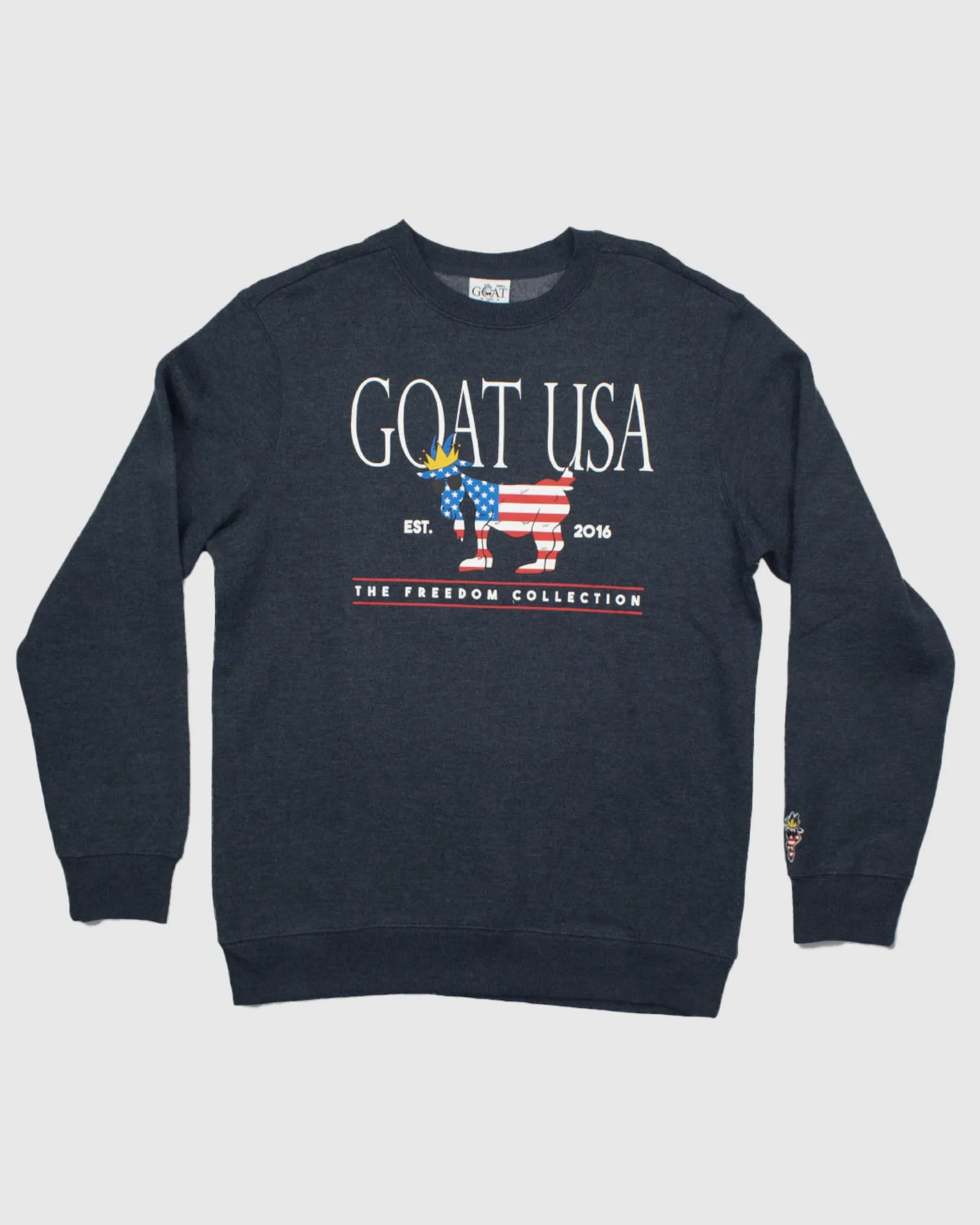 North Tyson Freedom Crewneck Sweatshirt sold by Goat USA