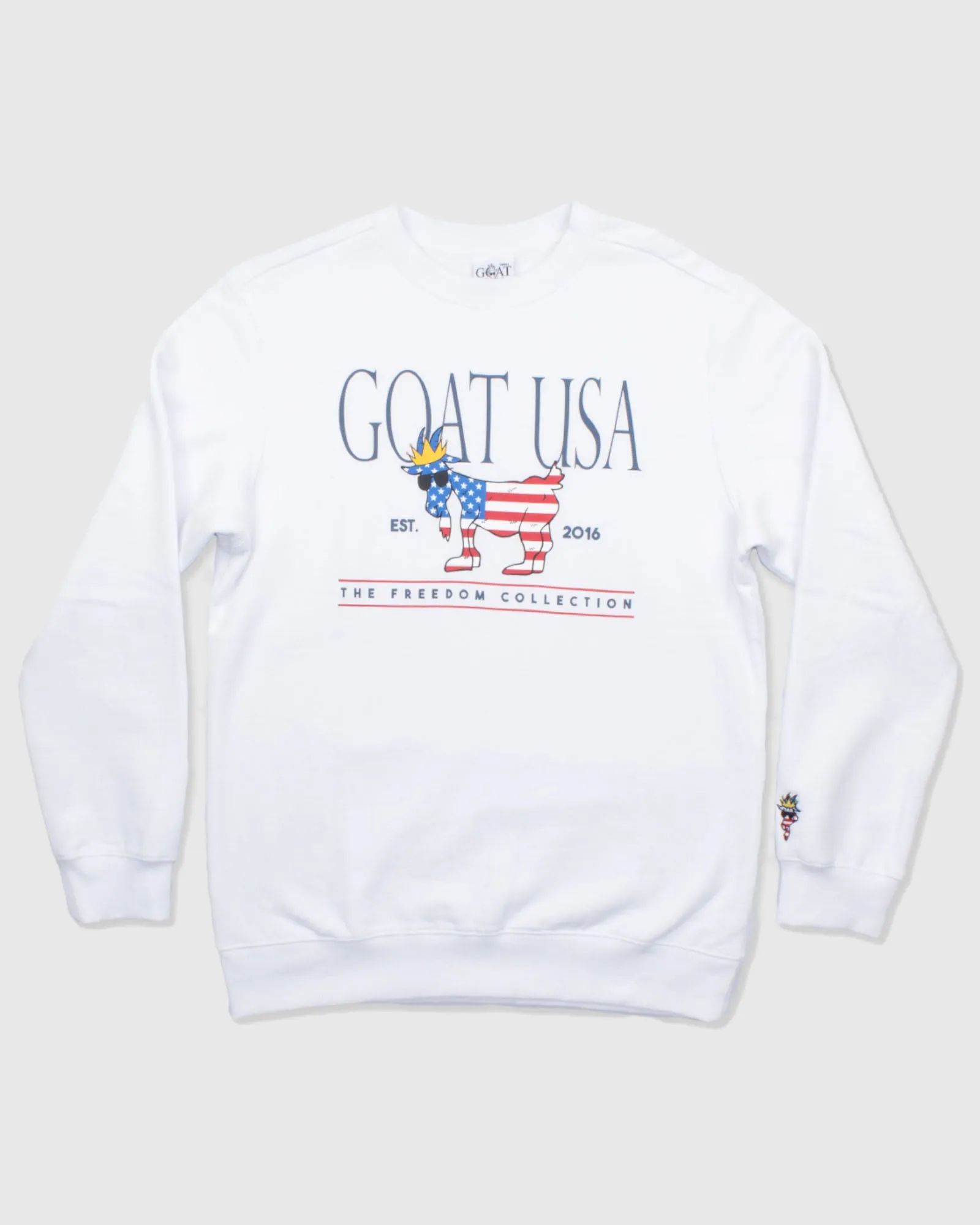 North Tyson Freedom Crewneck Sweatshirt sold by Goat USA product image thumbnail 5