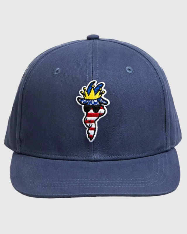 Freedom Flat Brim Snapback Hat sold by Goat USA