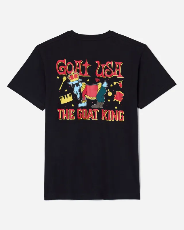 GOAT King T-Shirt sold by Goat USA