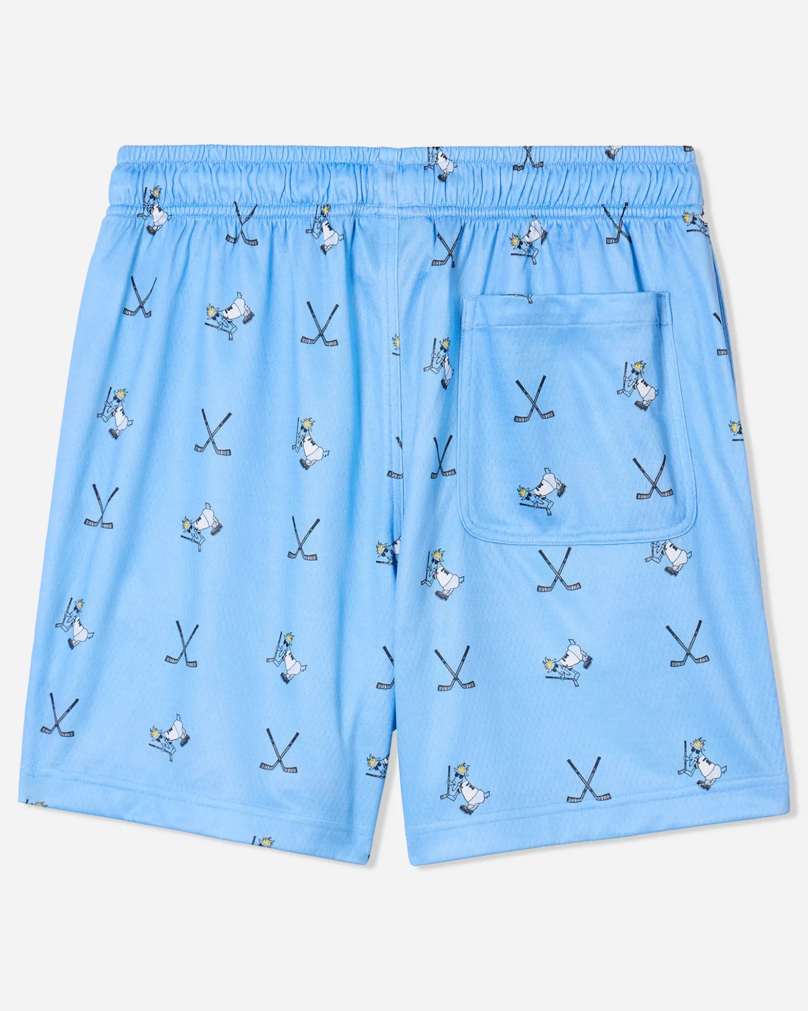 Hockey AOP Mesh Shorts sold by Goat USA product image thumbnail 2