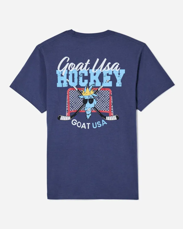 Game Time Hockey T-Shirt sold by Goat USA