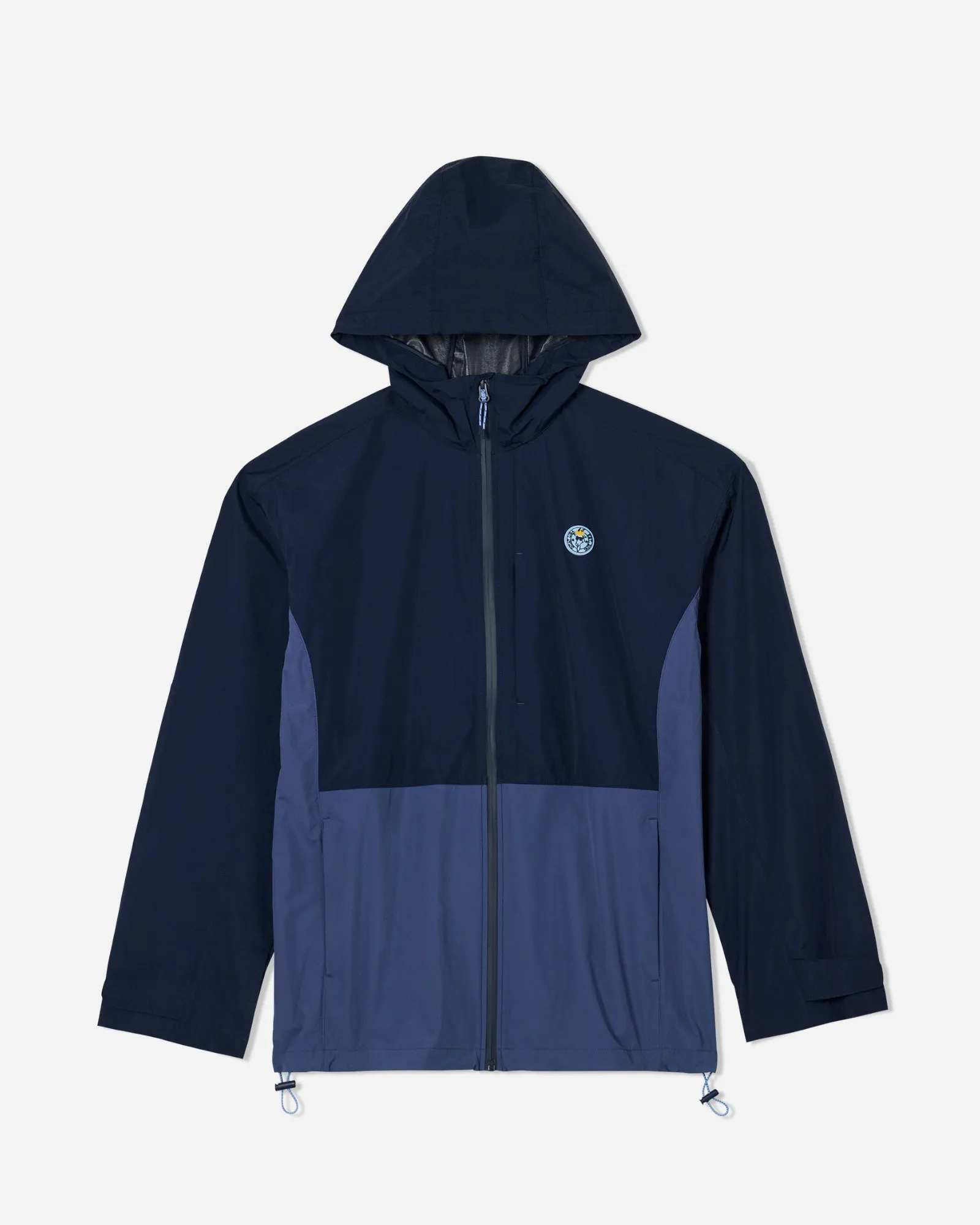 Men's Two-Tone Zip-Up Windbreaker sold by Goat USA