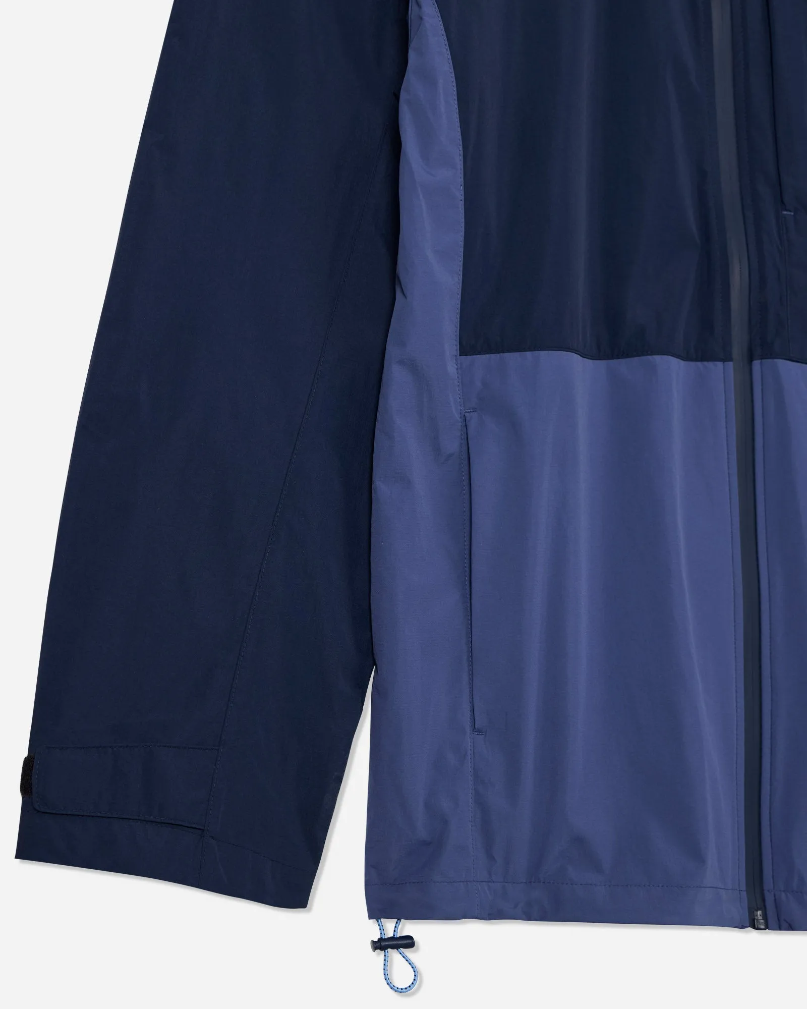 Men's Two-Tone Zip-Up Windbreaker sold by Goat USA product image thumbnail 4