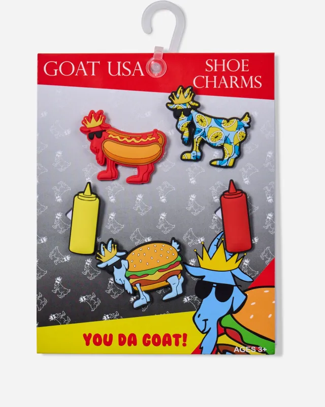BBQ Shoe Charms (5-Pack) made by Goat USA