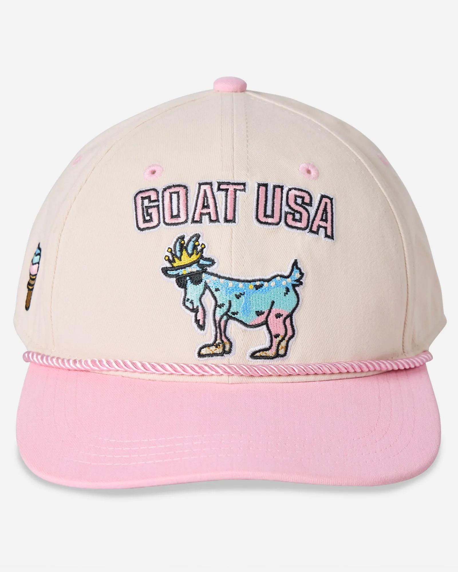 Ice Cream Flat Brim Snapback sold by Goat USA