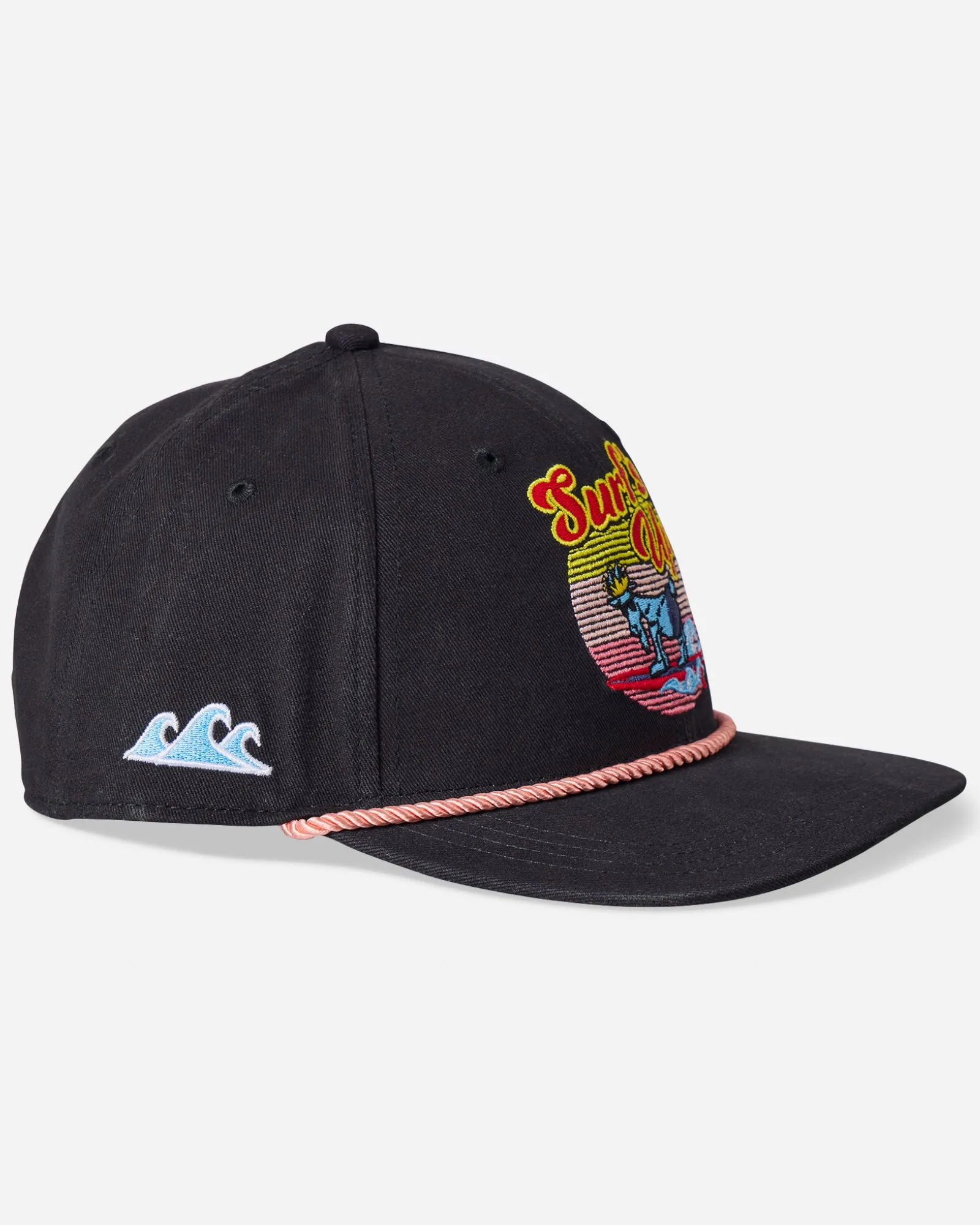 Surf's Up Flat Brim Snapback sold by Goat USA product image thumbnail 2
