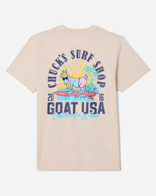 Catch a Wave T-Shirt sold by Goat USA