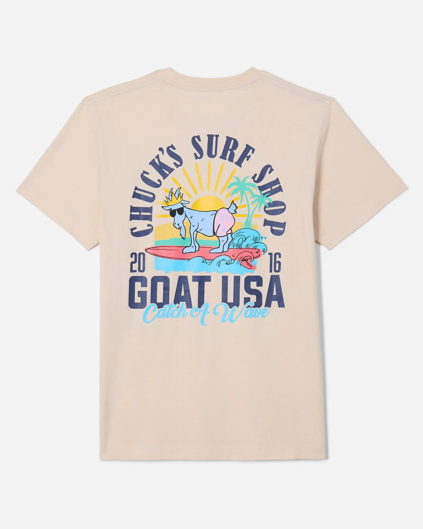 Catch a Wave T-Shirt sold by Goat USA