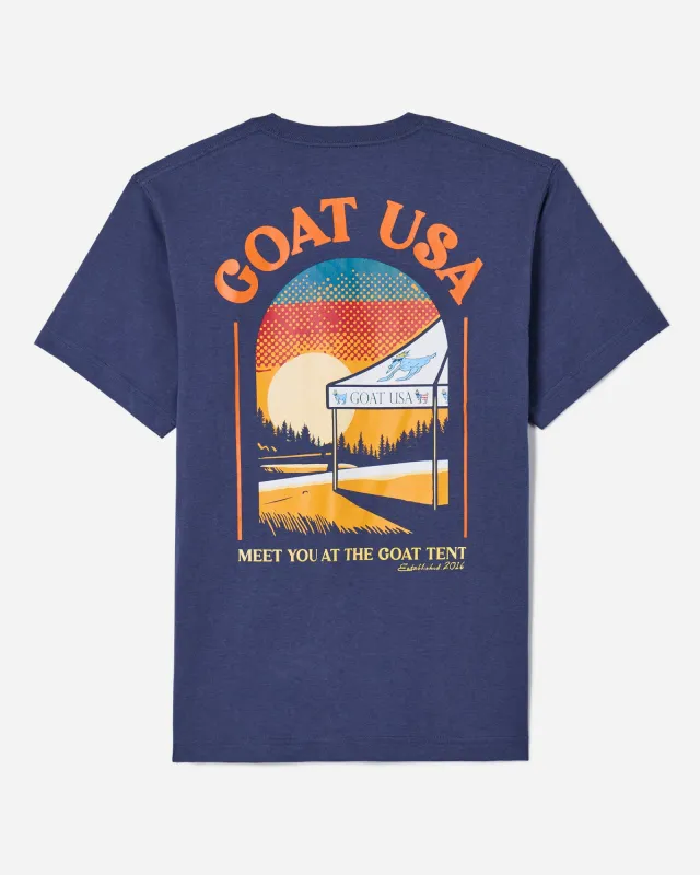 GOAT USA Tent T-Shirt sold by Goat USA