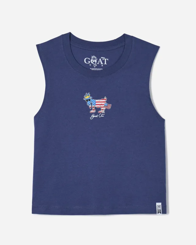 Women's Freedom Swing Tank sold by Goat USA