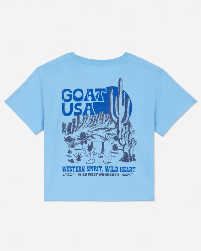 Western Crop Top sold by Goat USA