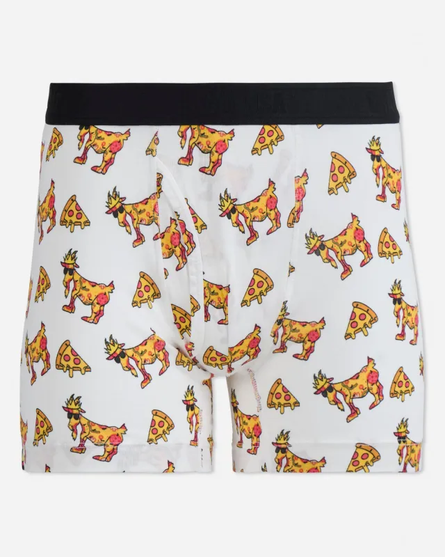 Pizza Boxer Brief (1x) sold by Goat USA
