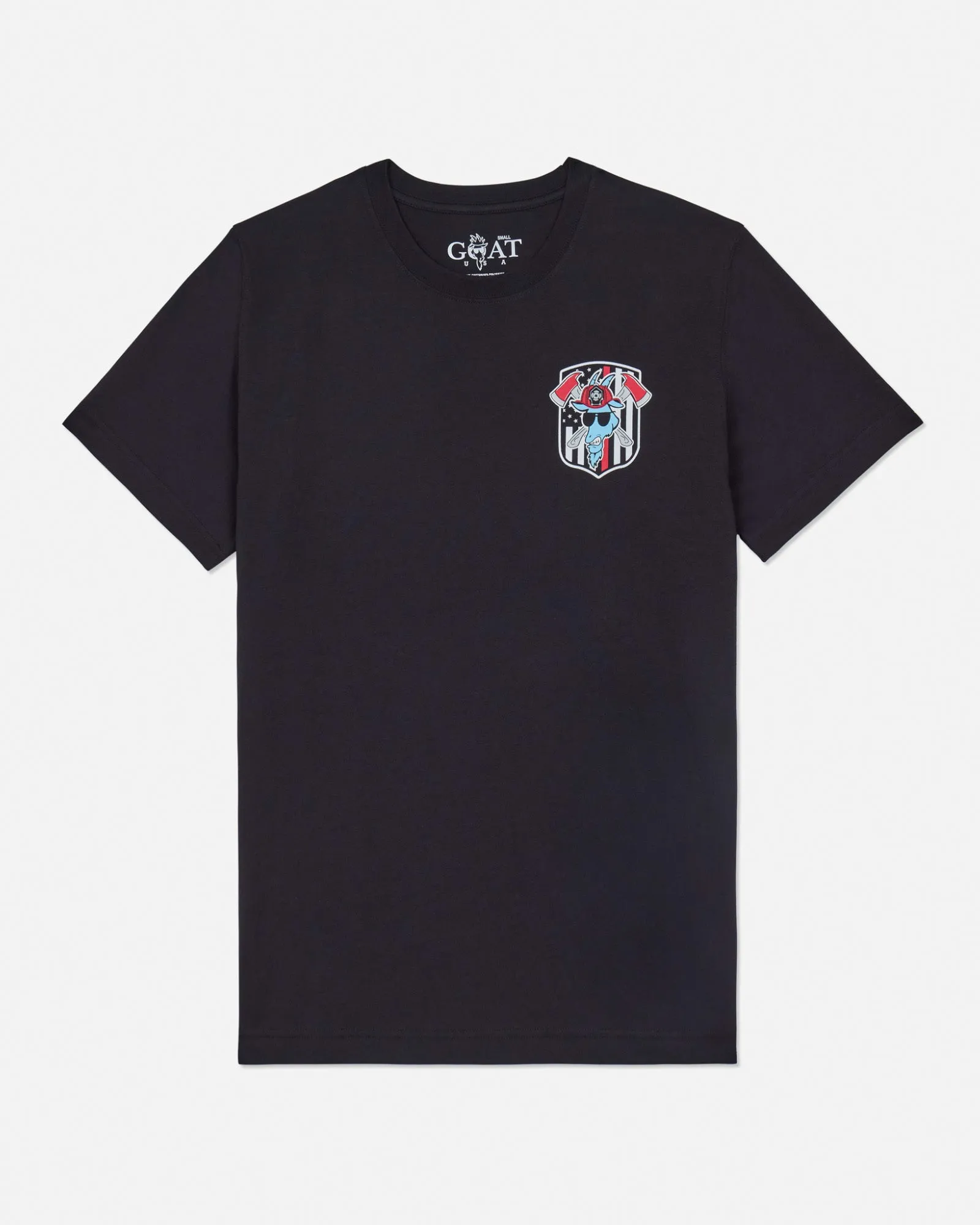 Red Line T-Shirt sold by Goat USA product image thumbnail 2