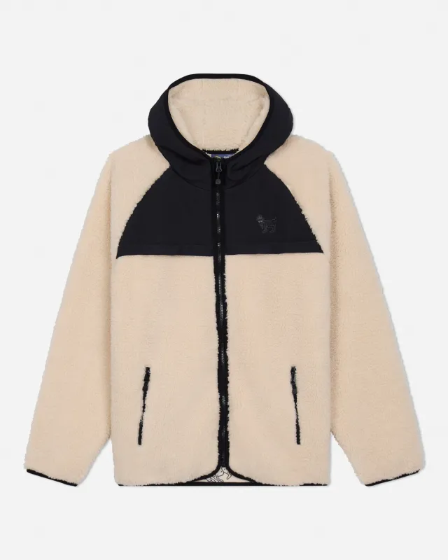 Zip-Up Hooded Sherpa sold by Goat USA