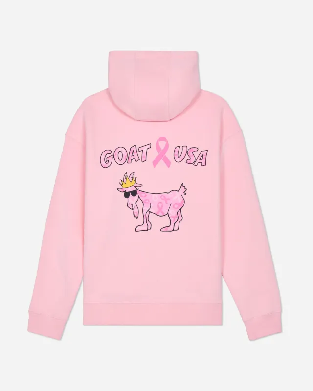 Breast Cancer Awareness Hooded Sweatshirt sold by Goat USA