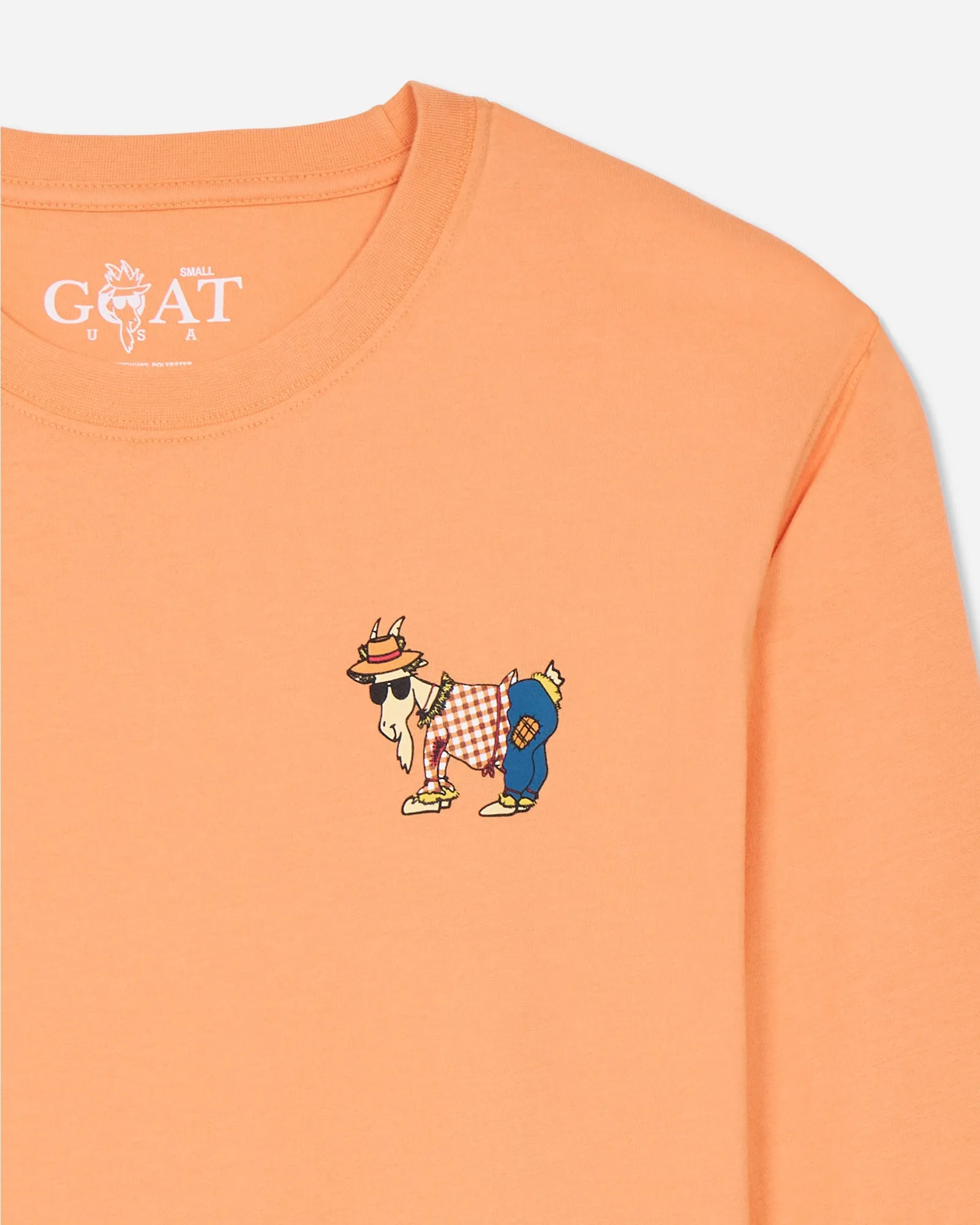 Hello Fall Long Sleeve T-Shirt sold by Goat USA product image thumbnail 3