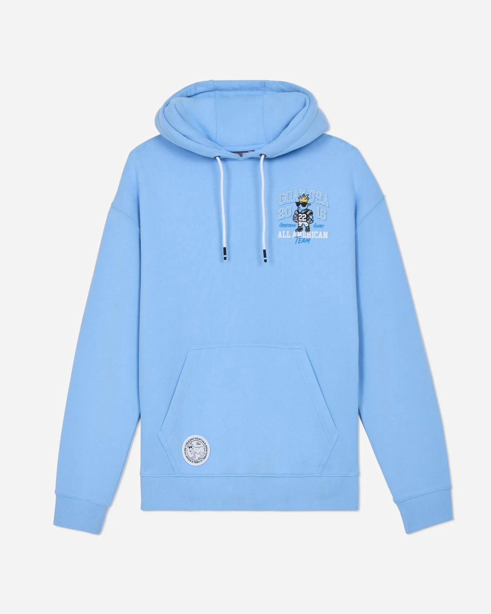 Gridiron Hooded Sweatshirt sold by Goat USA product image thumbnail 4