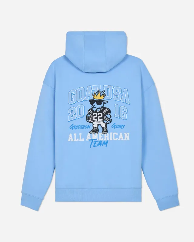 Gridiron Hooded Sweatshirt sold by Goat USA