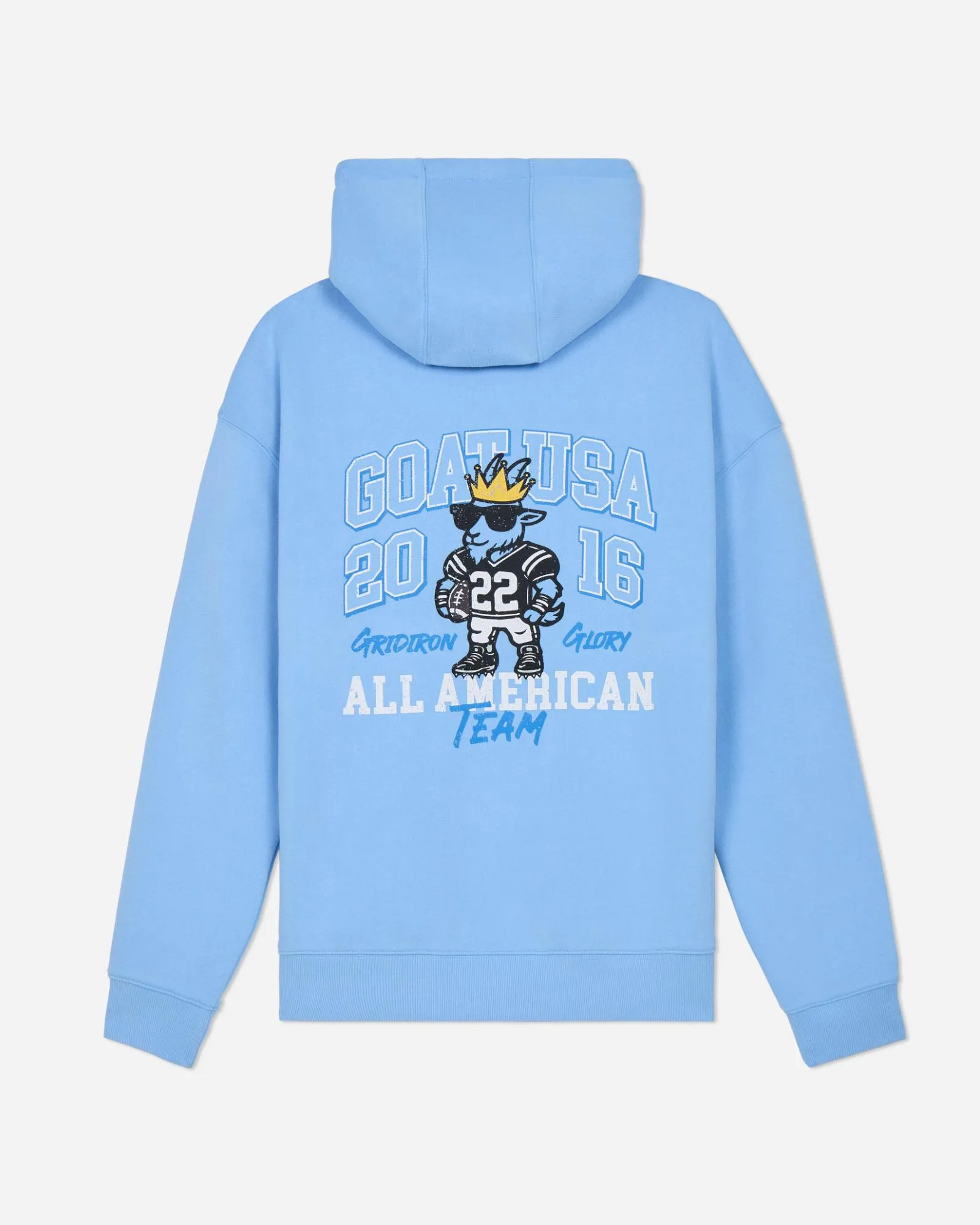 Gridiron Hooded Sweatshirt sold by Goat USA