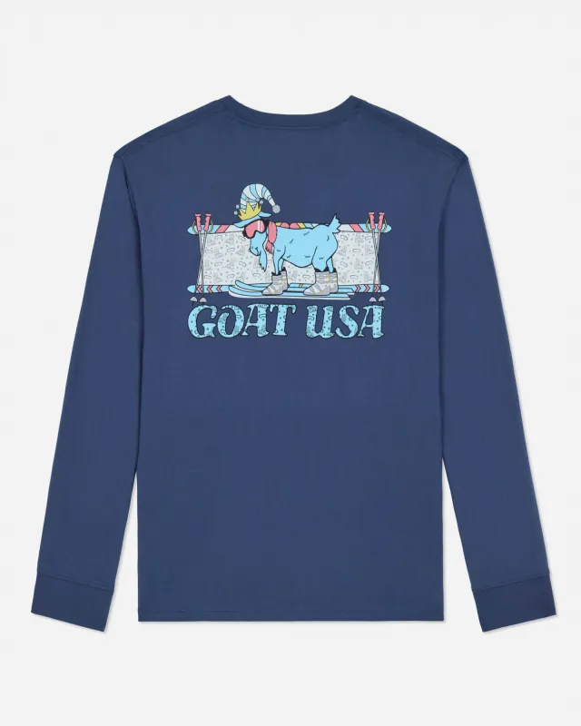 Mountain Club Long Sleeve T-Shirt sold by Goat USA