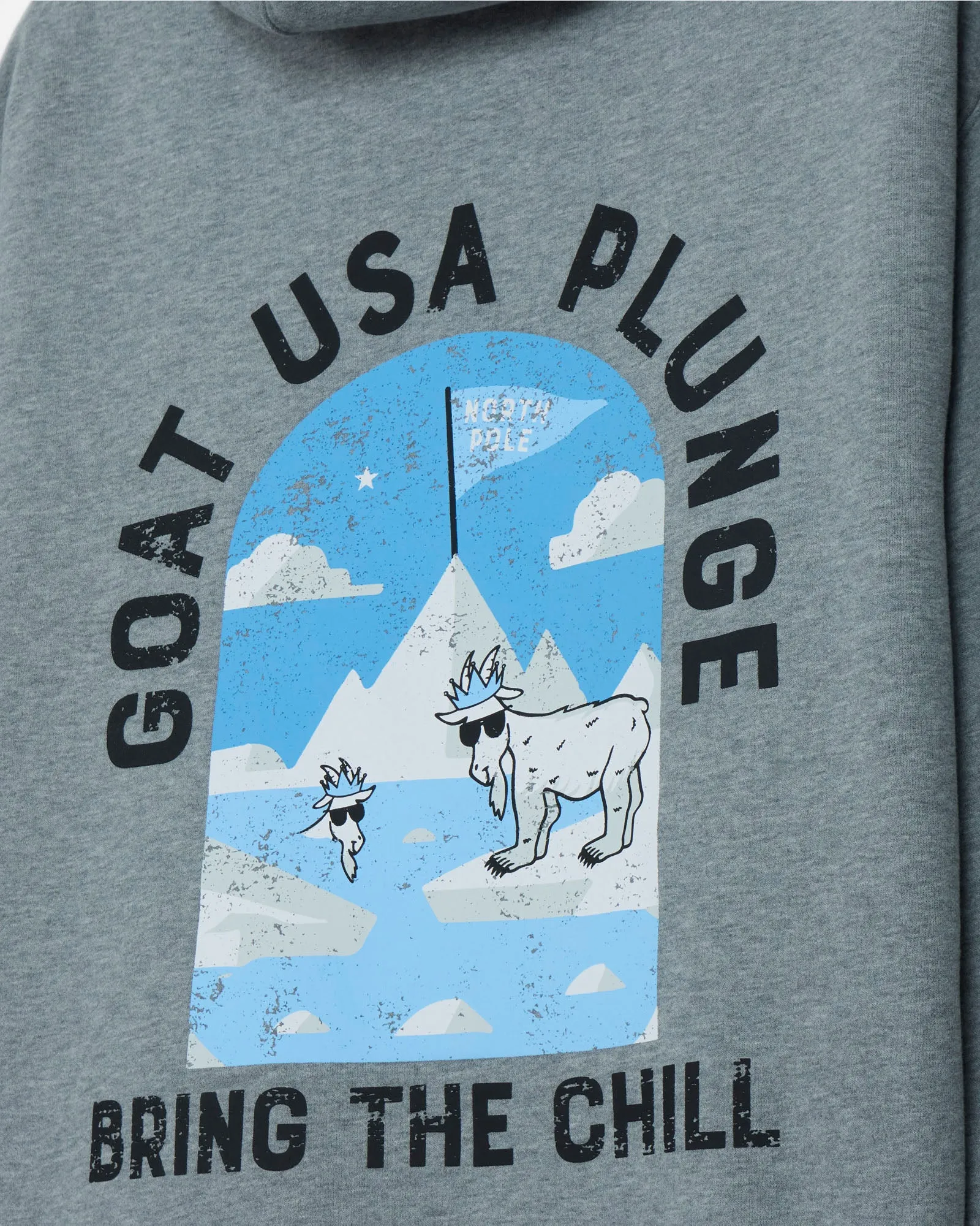 Polar Plunge Hooded Sweatshirt sold by Goat USA product image thumbnail 2