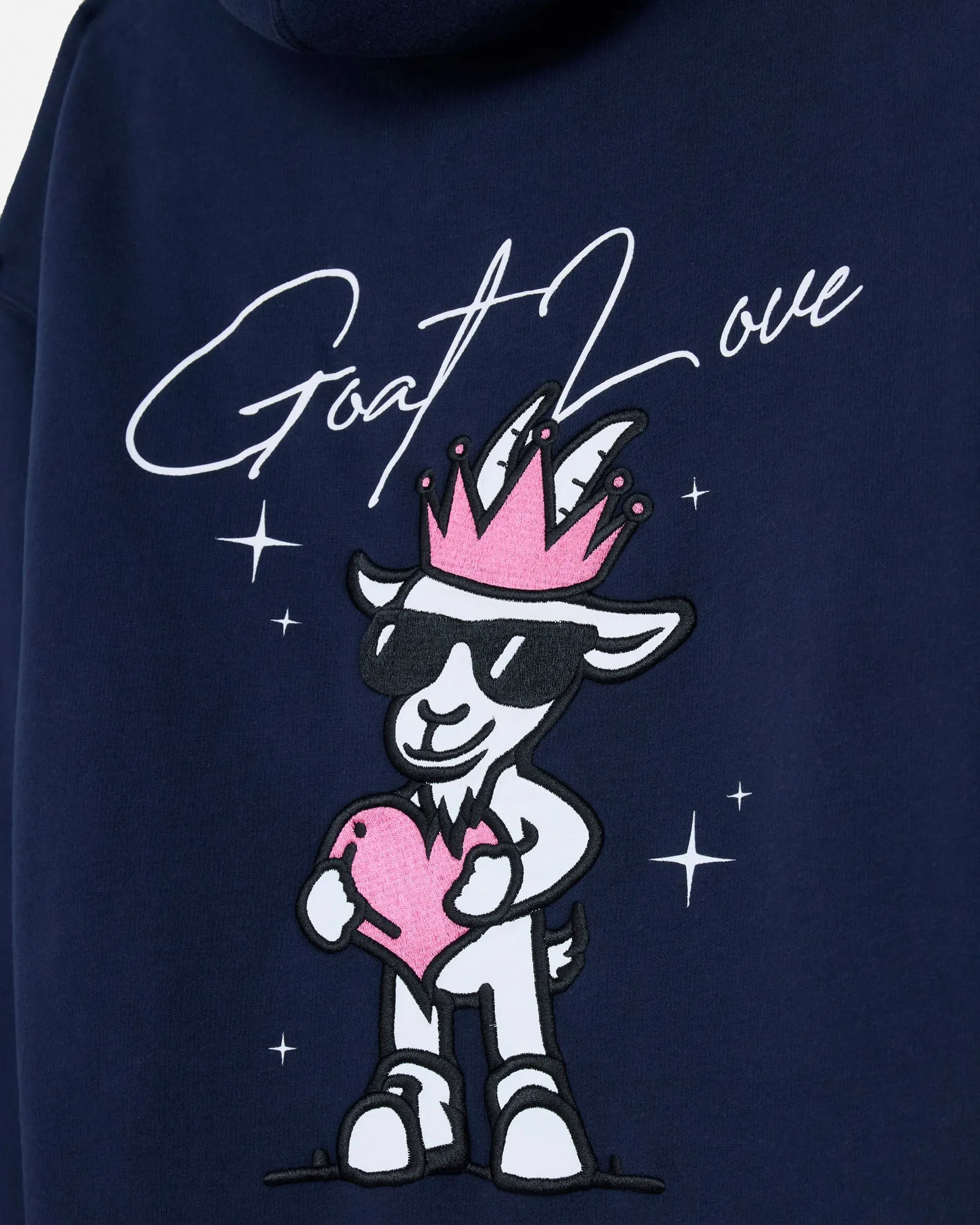 GOAT Love Hooded Sweatshirt sold by Goat USA product image thumbnail 4